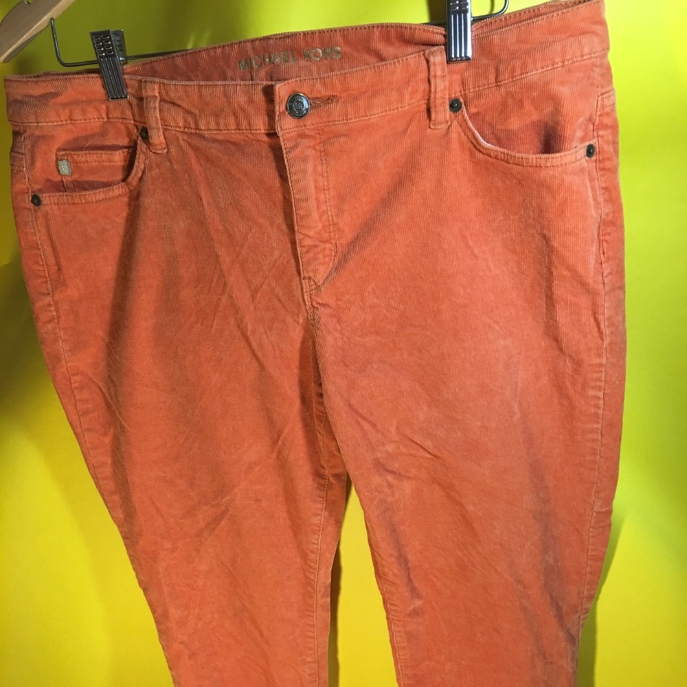 Michael Kira orange pants
